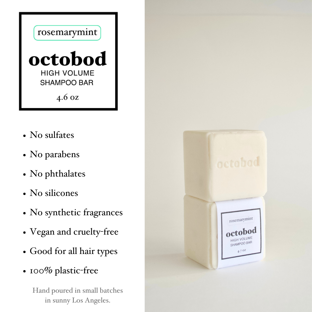 high-volume shampoo bar