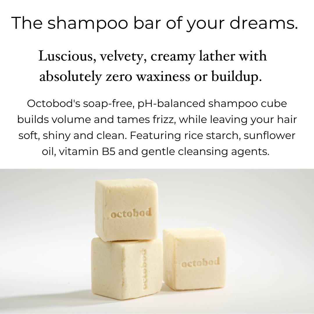 high-volume shampoo bar