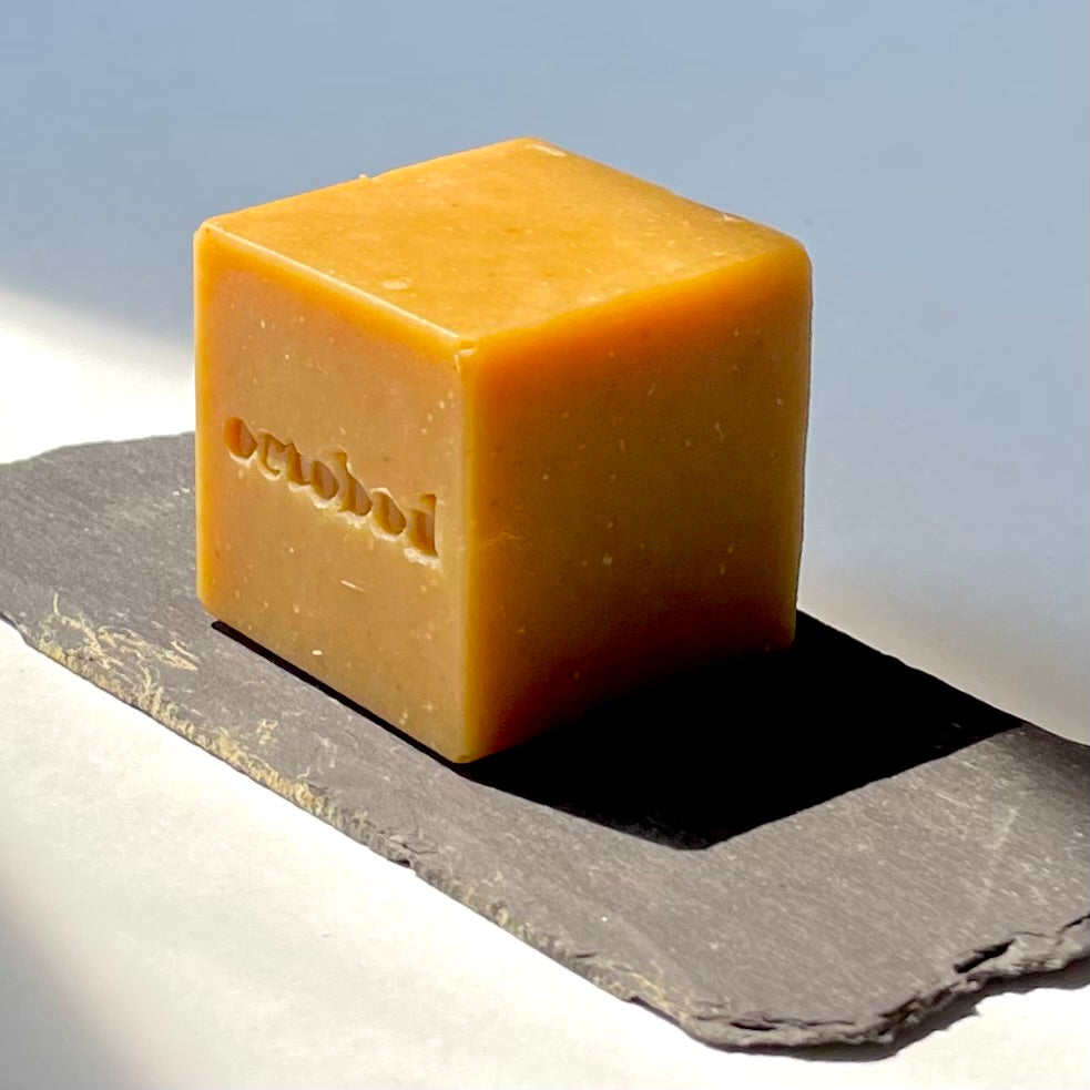 vanilla + cardamom soap