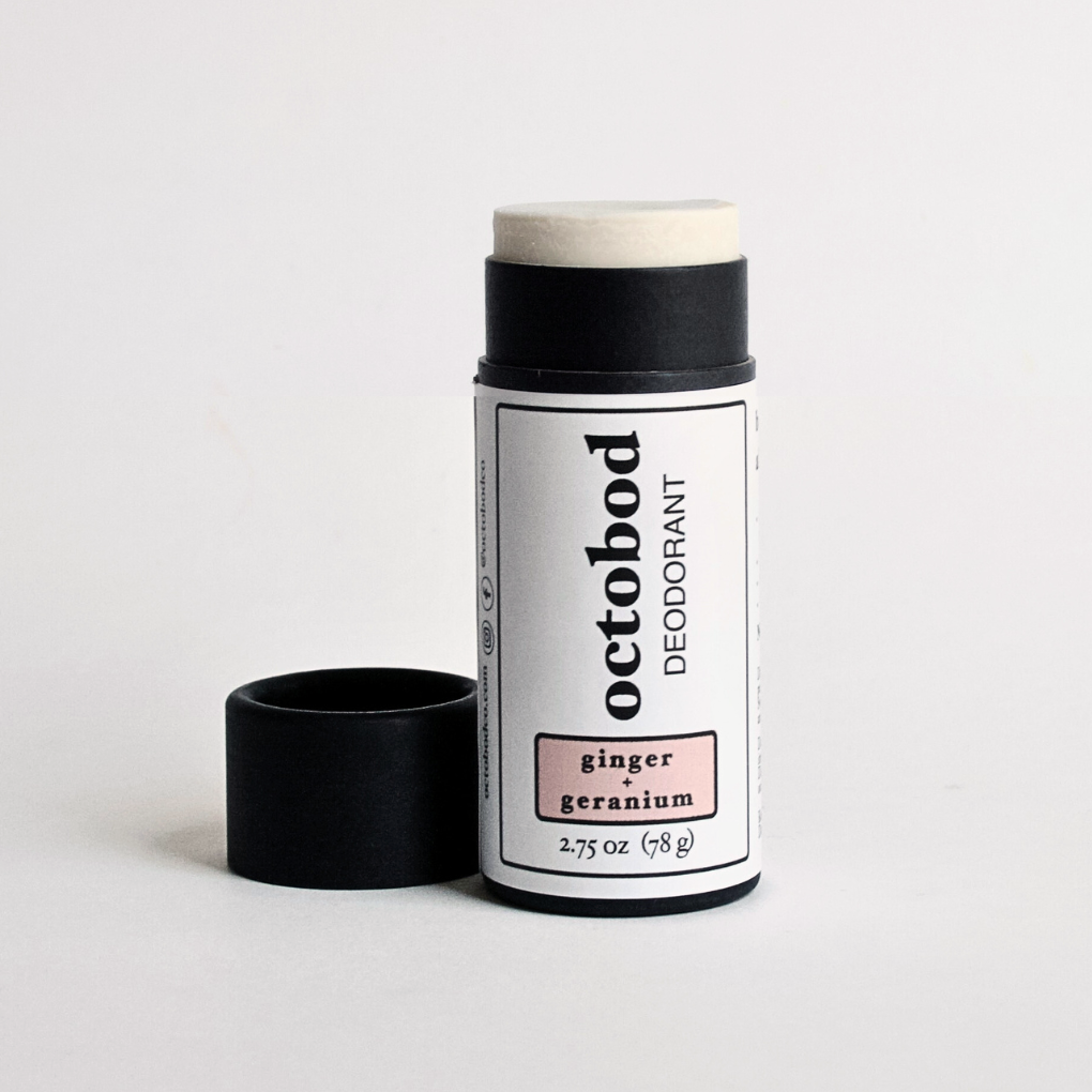 ginger + geranium deodorant