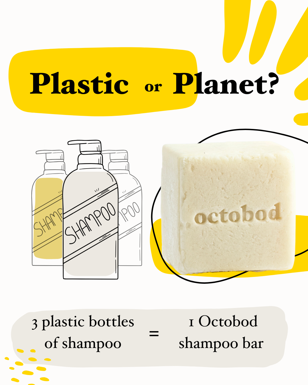 How does our shampoo bar stack up against commercial shampoo in a bottle?