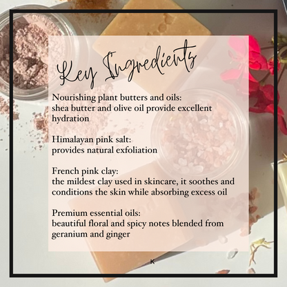 ginger + geranium duo