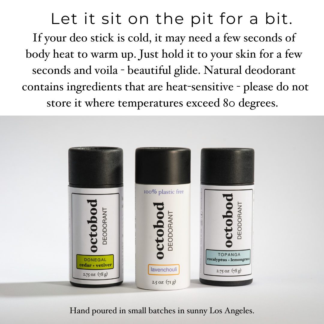 cedar + vetiver deodorant