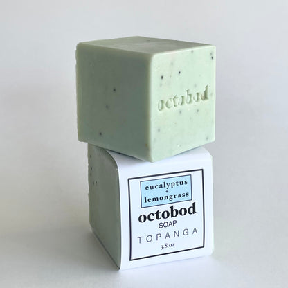 eucalyptus + lemongrass soap