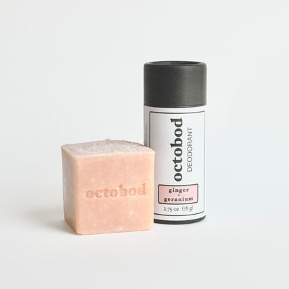 ginger + geranium duo